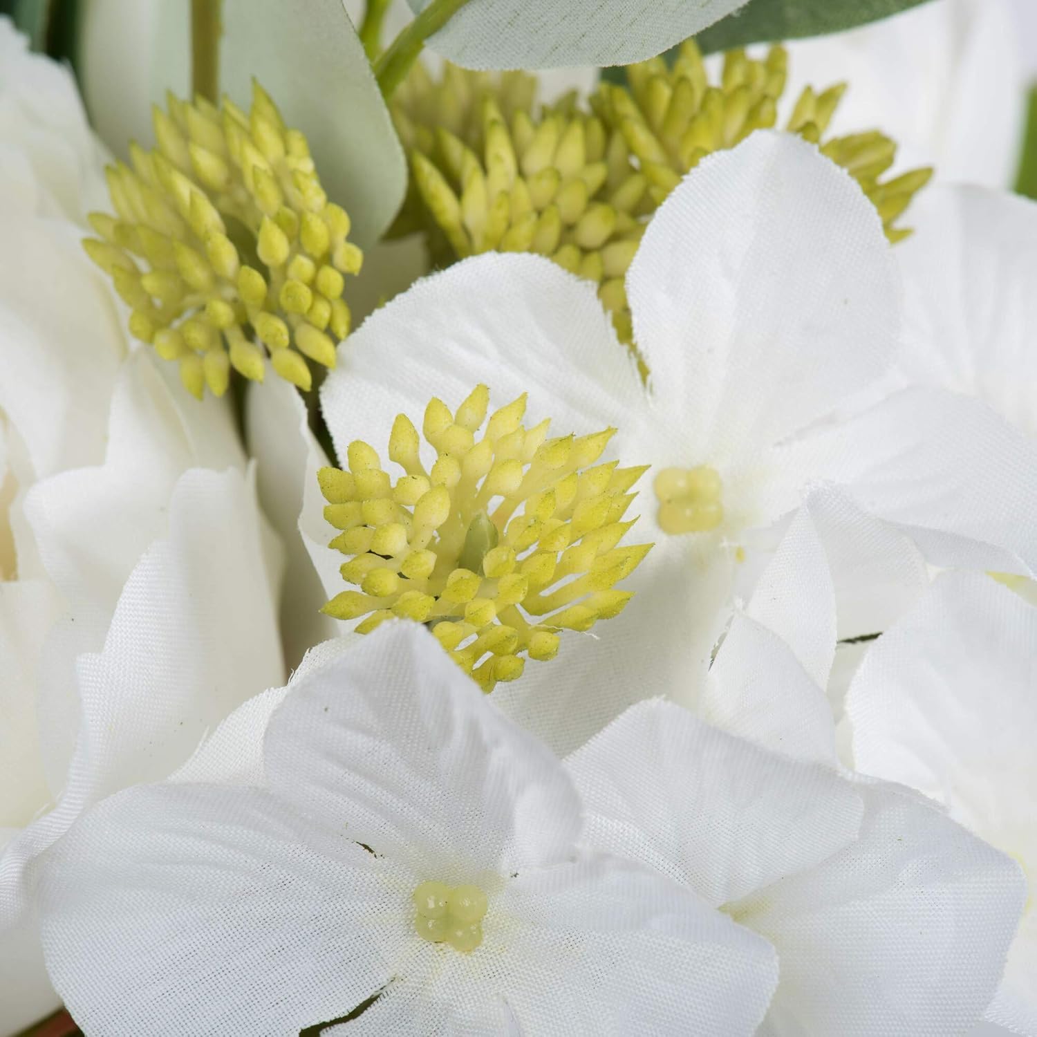 Vickerman Artificial White Peony Flowers 14 Inch 2 Pack
