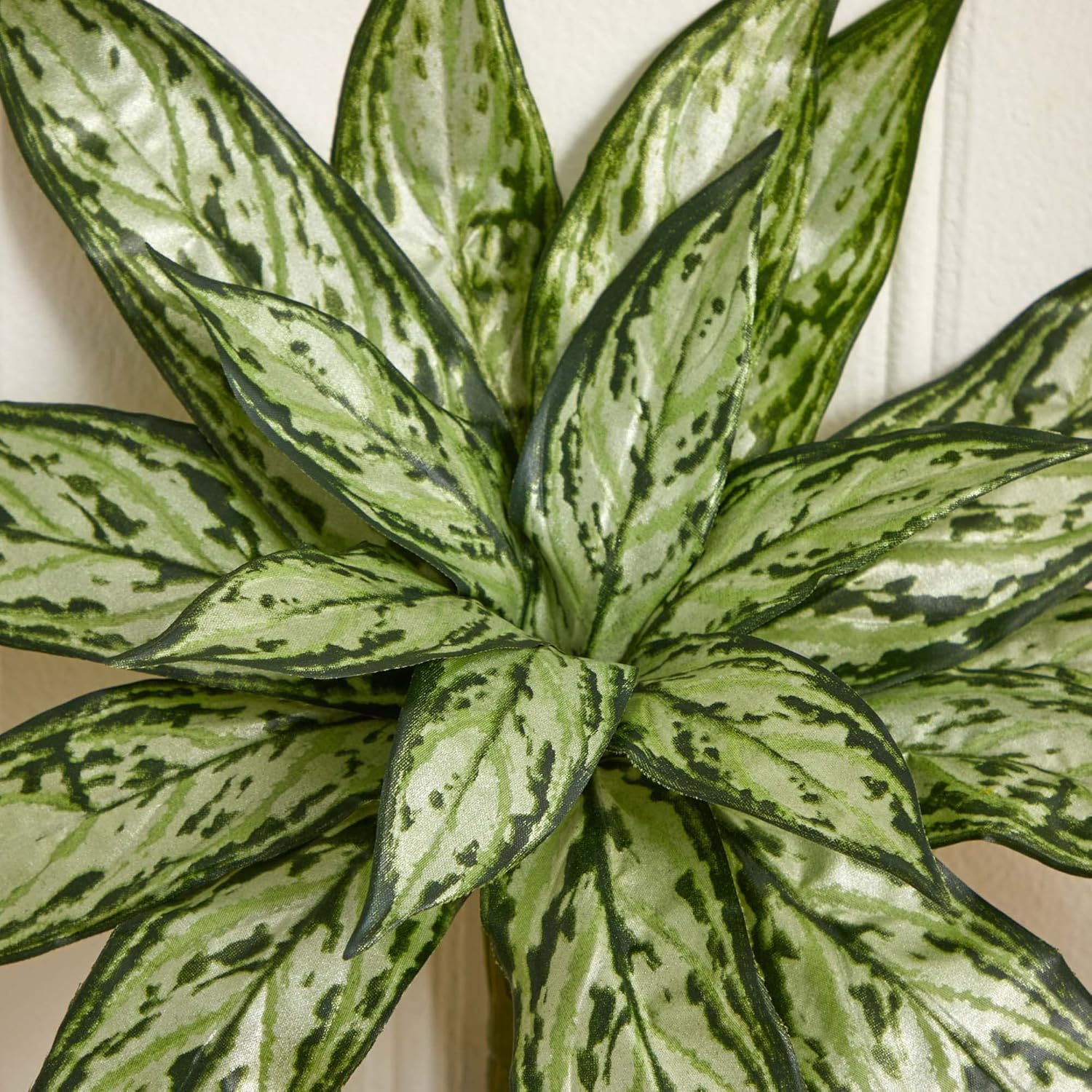 Nearly Natural 10in Variegated Silver Queen Artificial Plant Set of 6