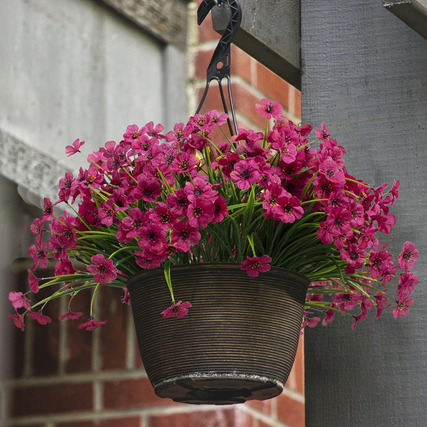 48 Bundles UV Resistant Artificial Outdoor Flowers