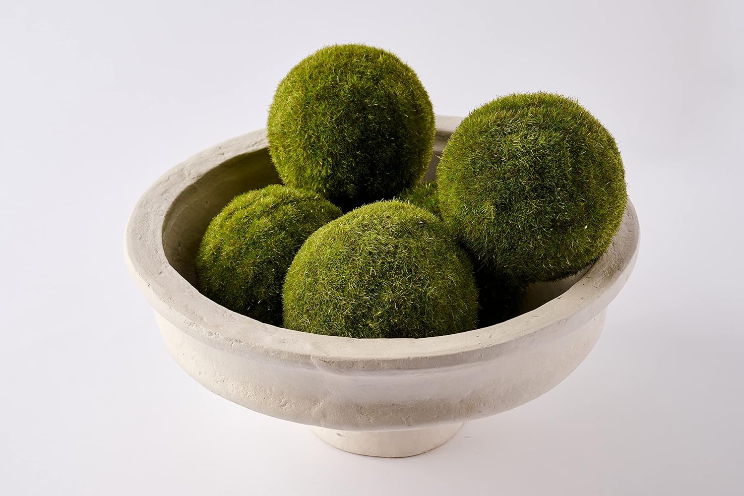 Mud Pie Faux Forest Moss Ball 4Dia