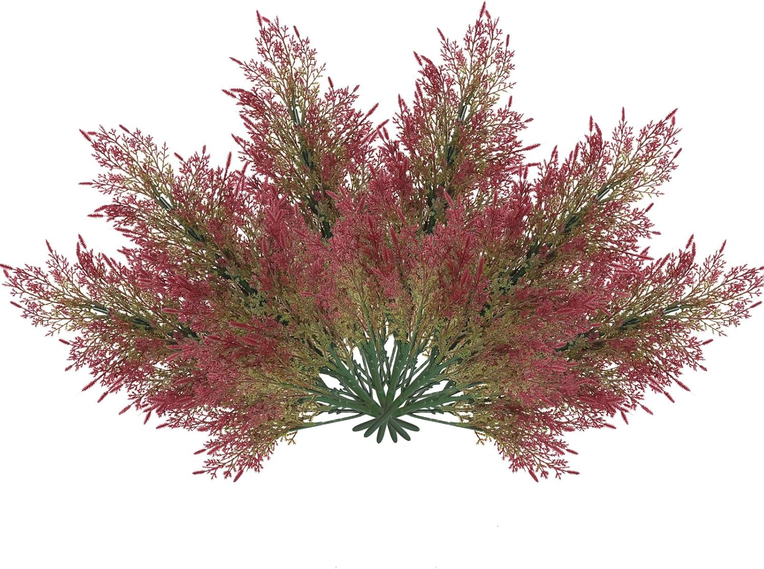RECUTMS 6 Pack Artificial Pine Branches for Christmas Decor