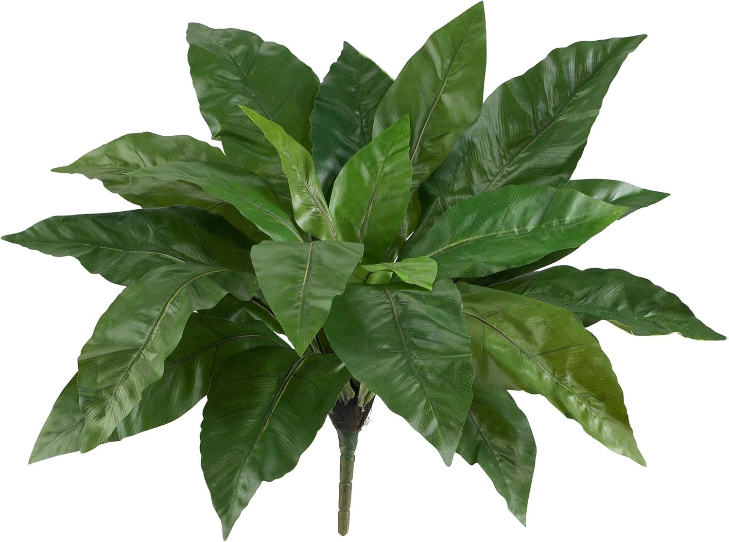 Nearly Natural 23 Inch Birds Nest Fern Artificial Plant Set of 3 Green