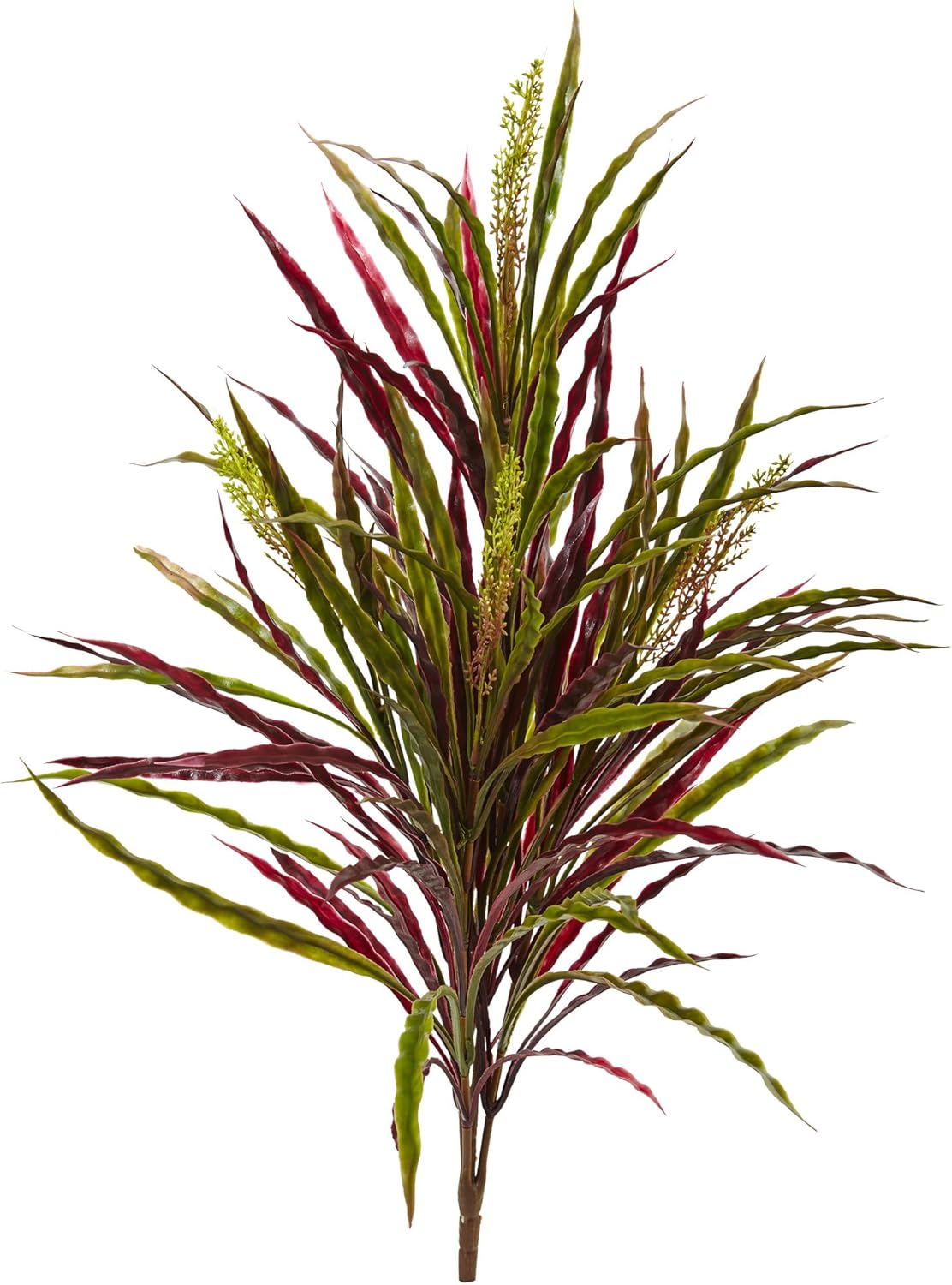 Nearly Natural 28in Fall Vanilla Grass Artificial Plant Set of 3