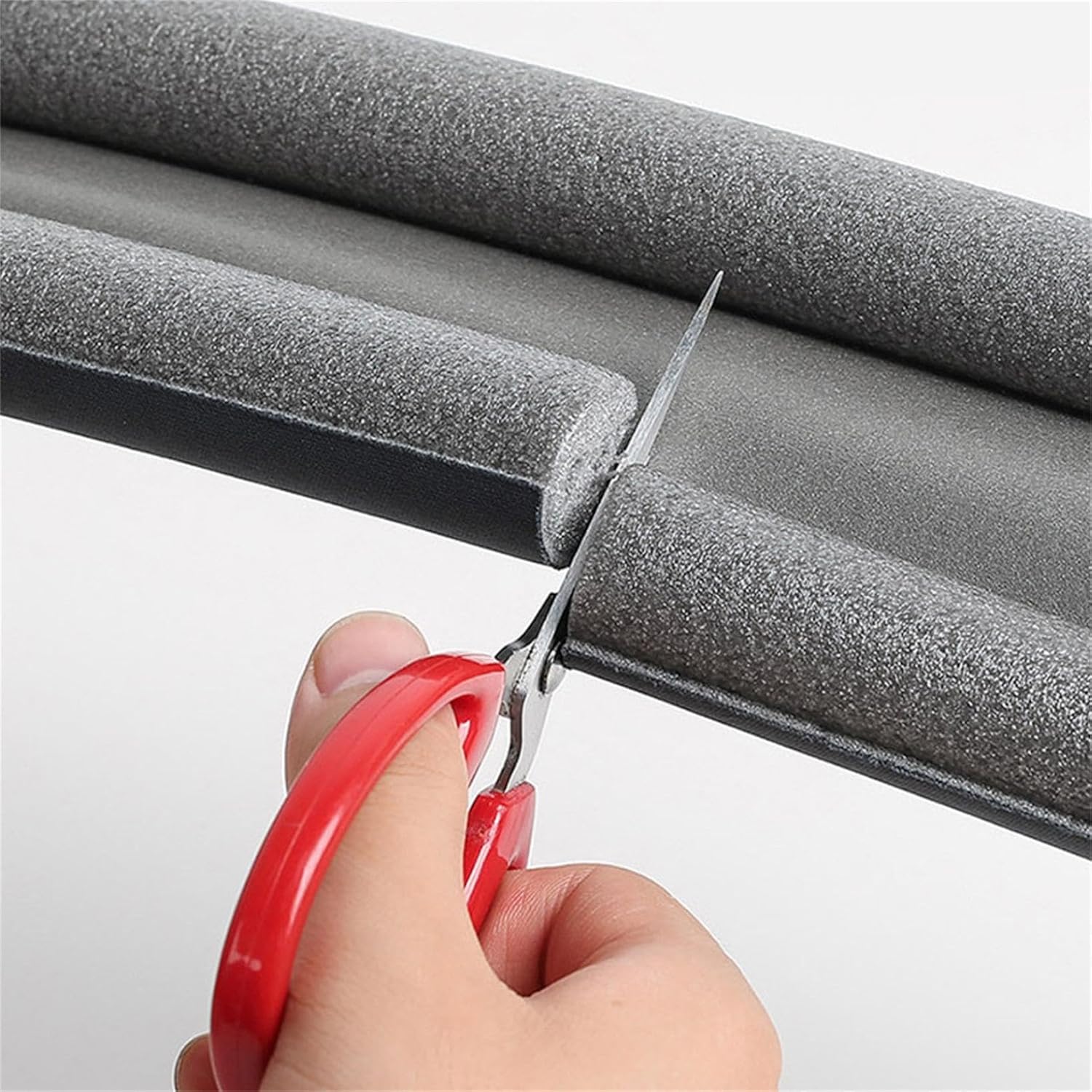 Adjustable Door Draft Stopper - 366 Inch Reduces Air Draft Noise