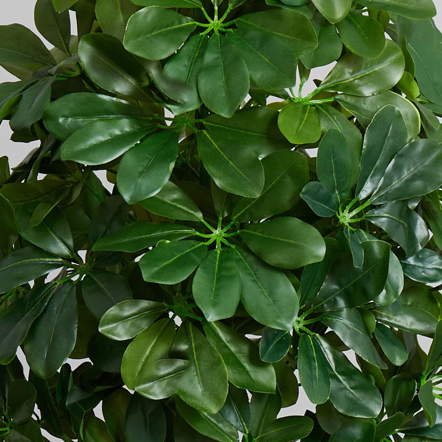 Nearly Natural 40in Schefflera Artificial Plant with White Vase