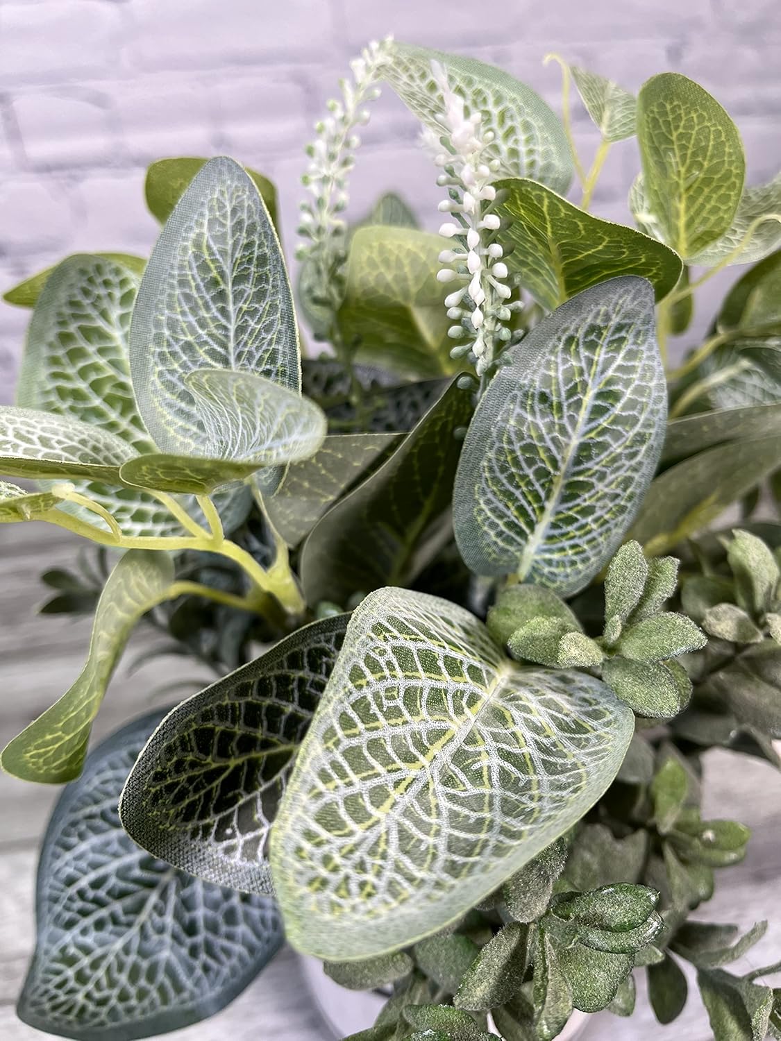 Admired By Nature 10 Inch Artificial Garden Foliage Potted Plant