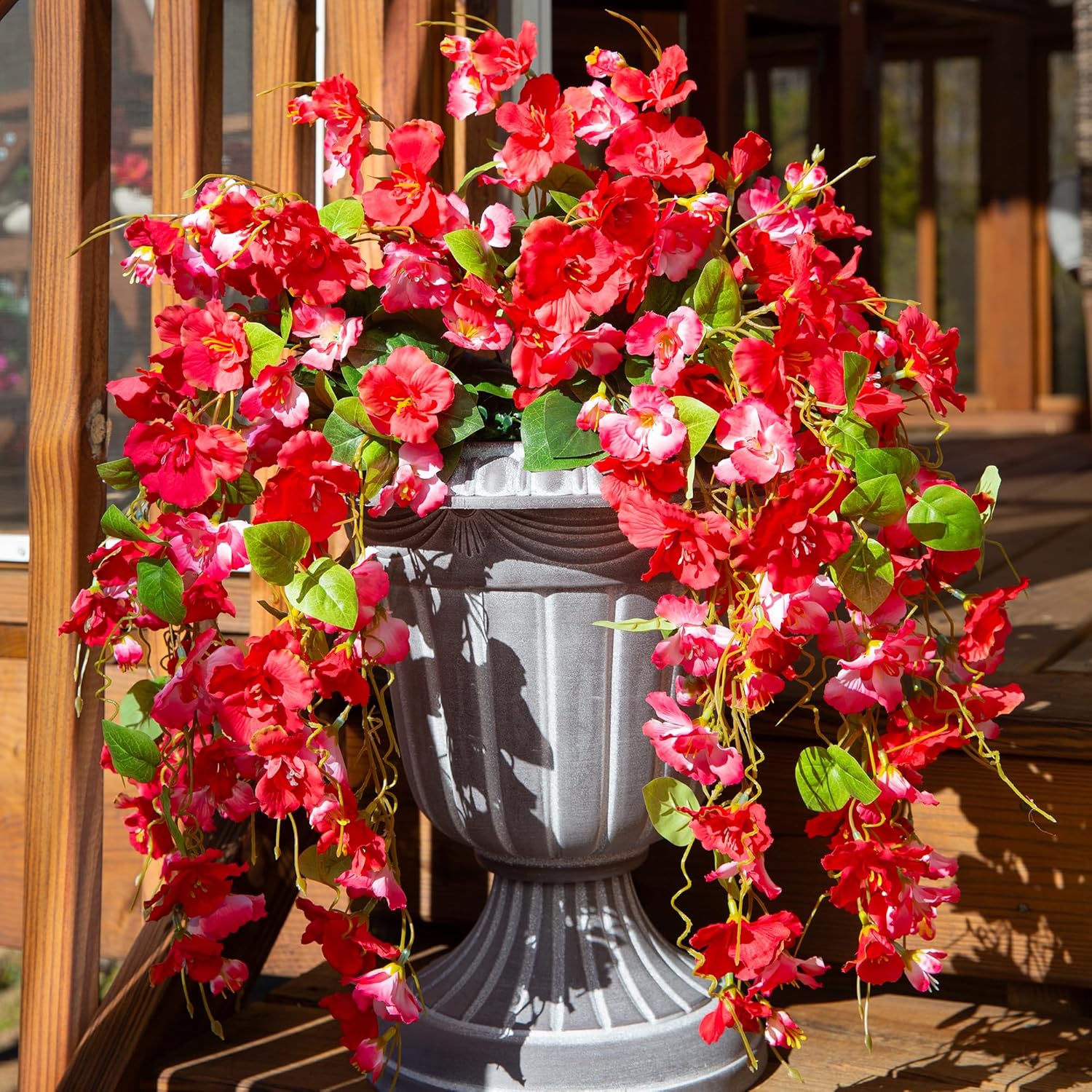 Ivydale Artificial Hanging Hibiscus Flowers 2pcs
