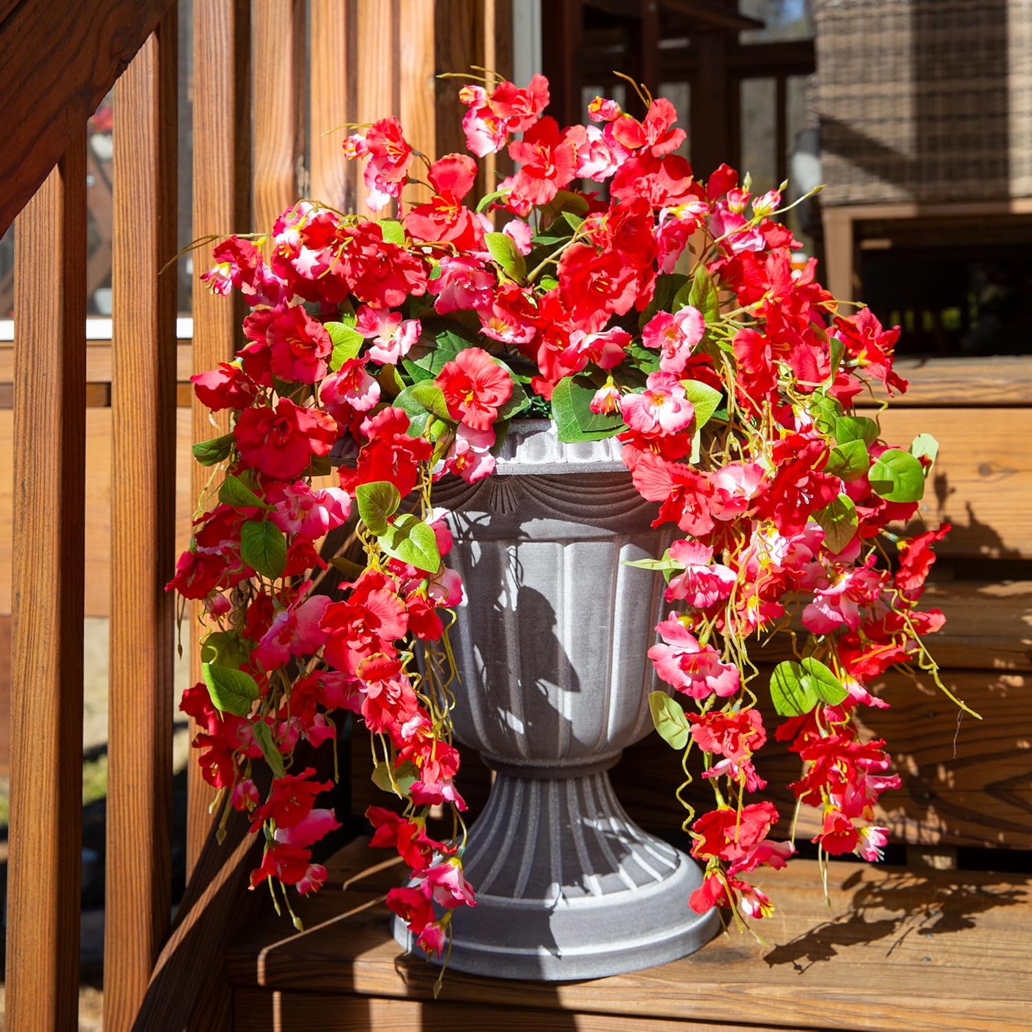 Ivydale Artificial Hanging Hibiscus Flowers 2pcs