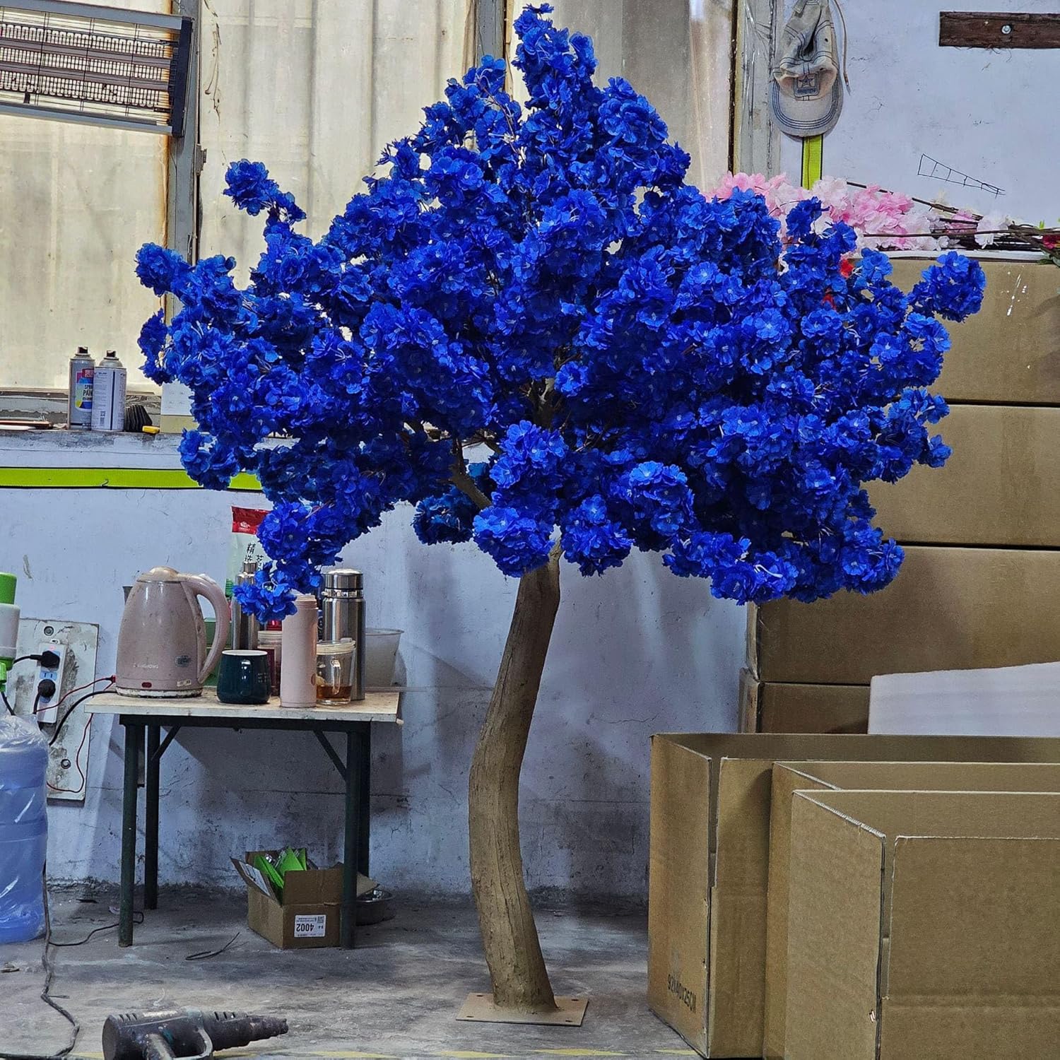 Premium Dense Cherry Blossom Tree Artificial Flowers 1mx08m